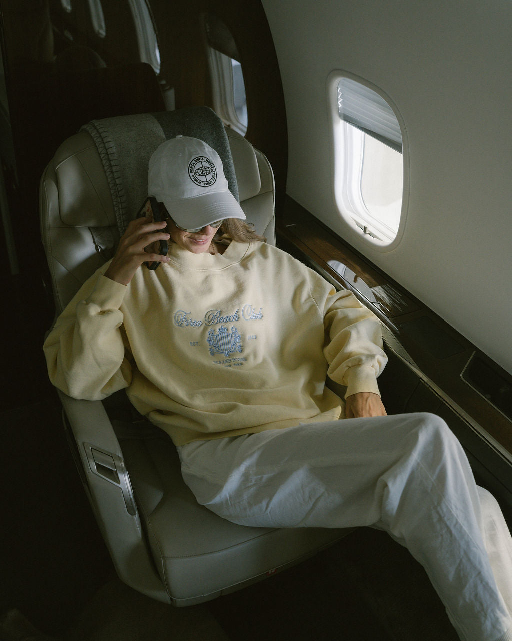 Forza Beach Club Mockneck - Butter Yellow