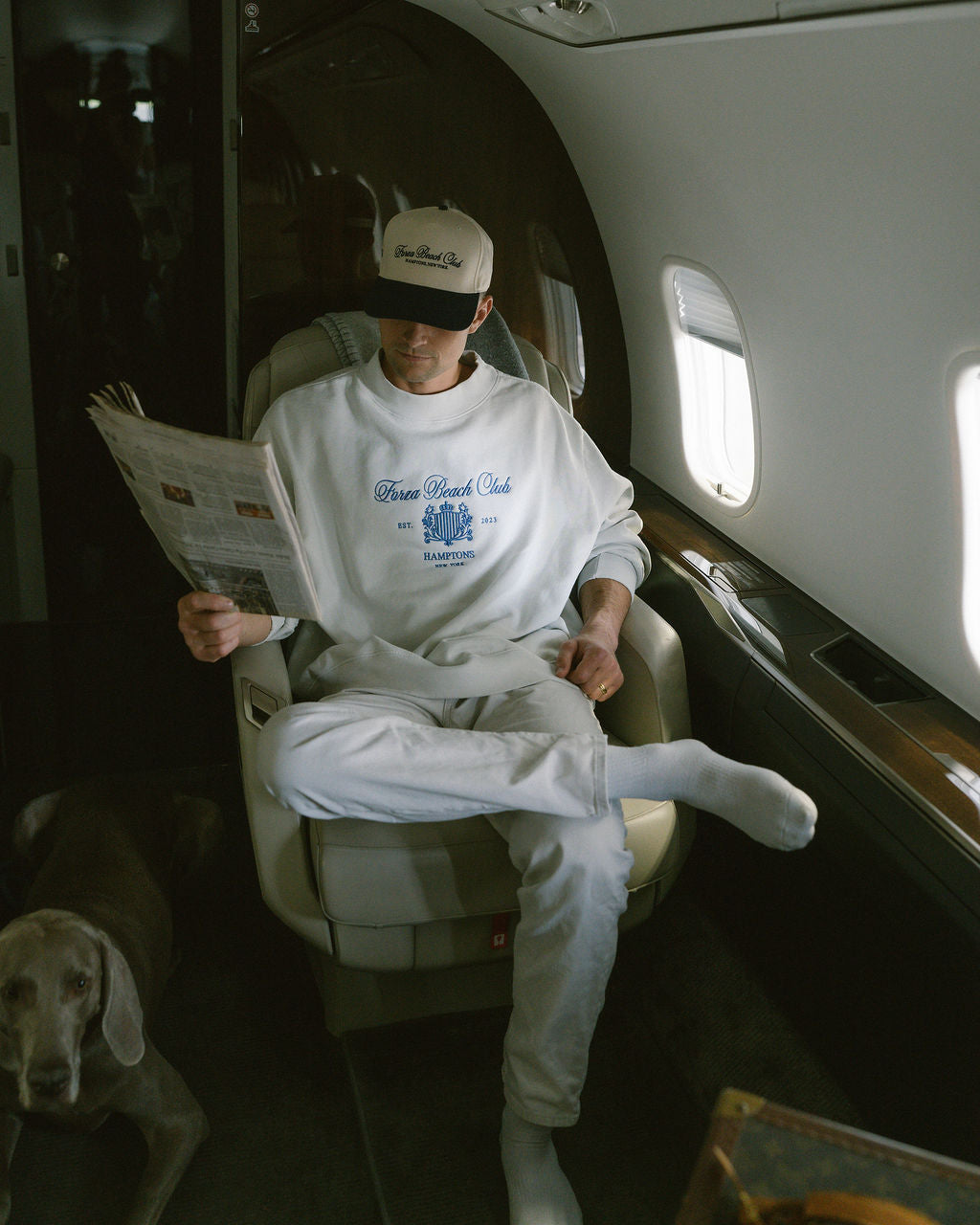Forza Beach Club Mockneck - Off White