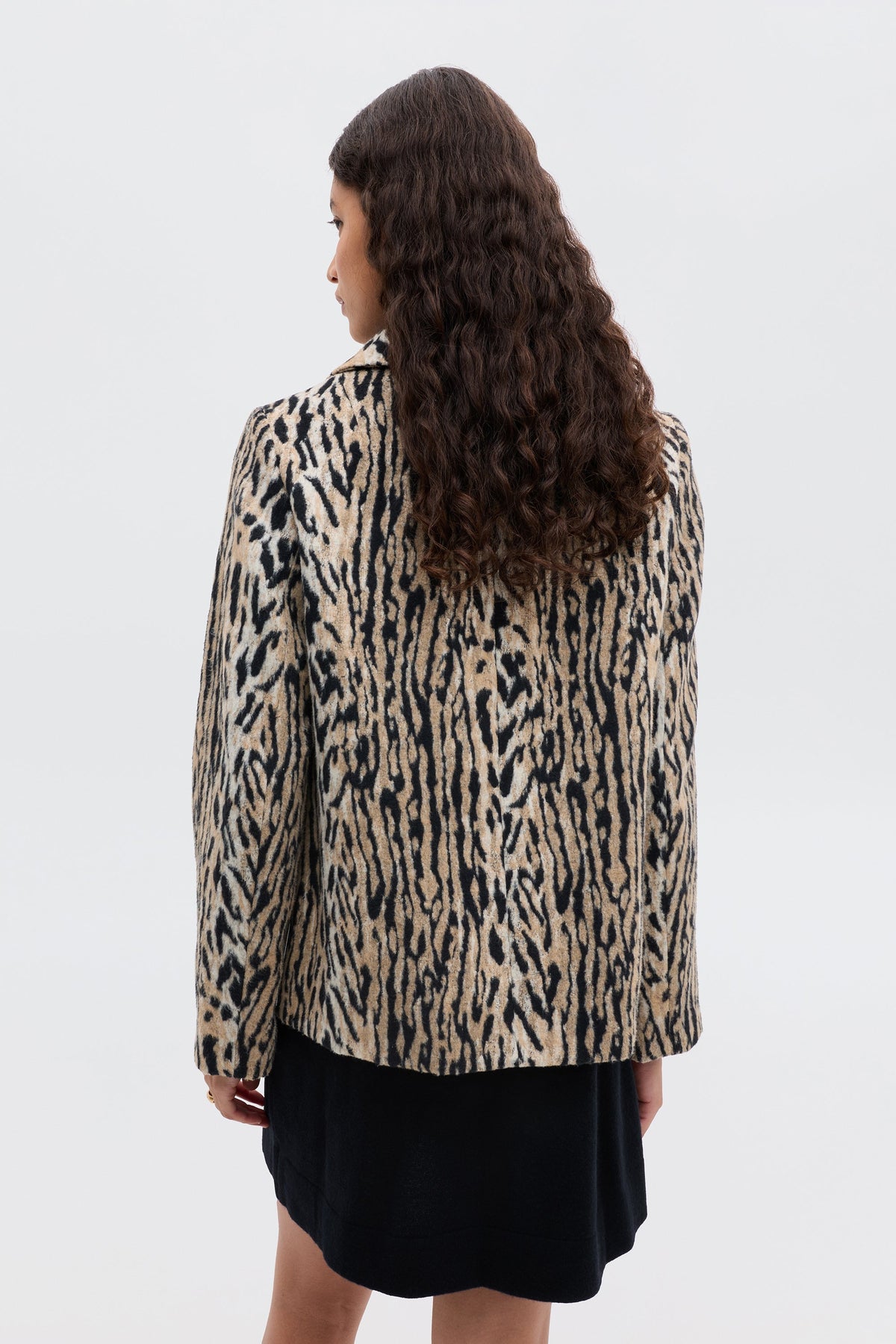 RIXO Tommie Jacket in Bohemia Leopard