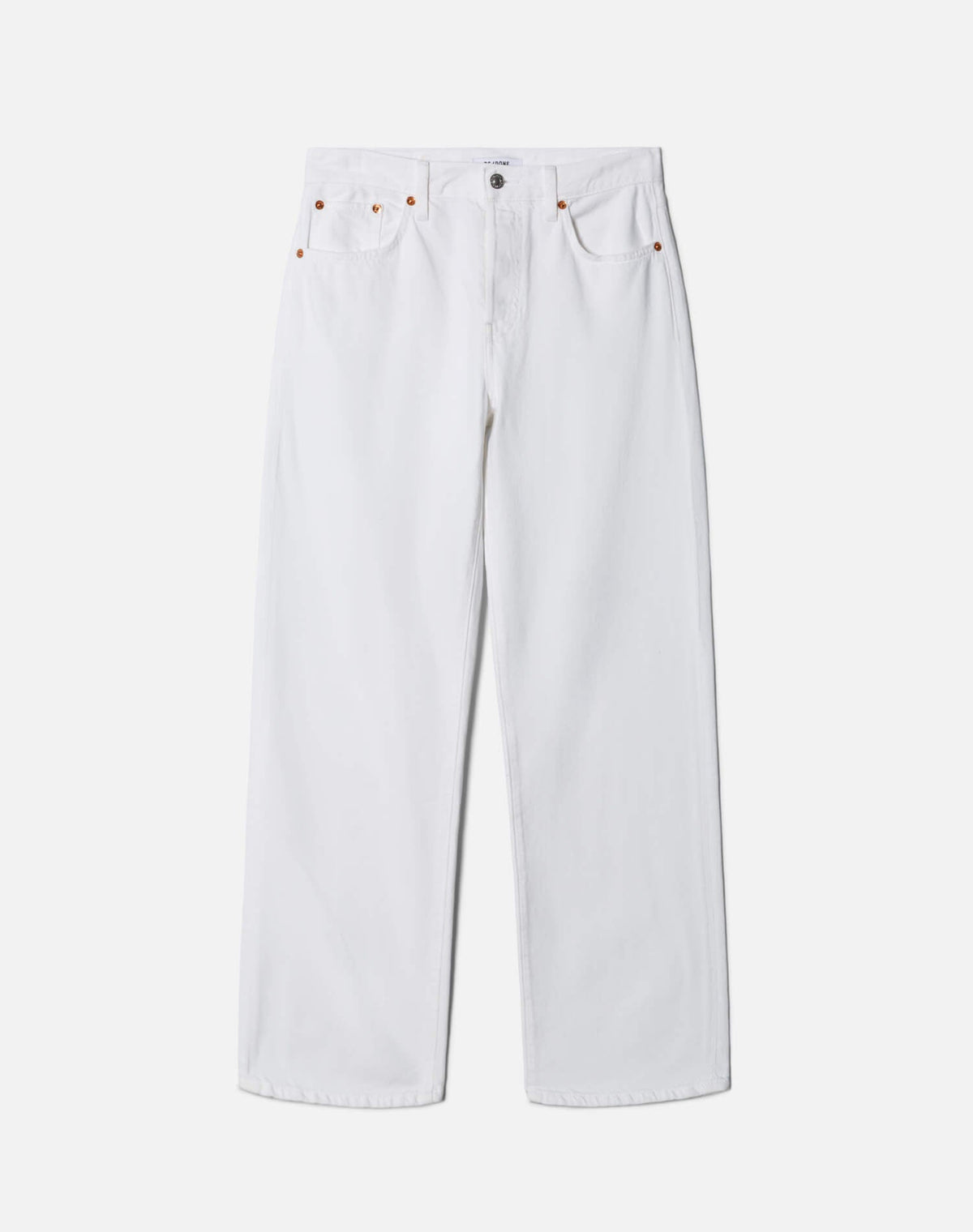 RE/DONE Surplus The Thrasher Jean in Blanco