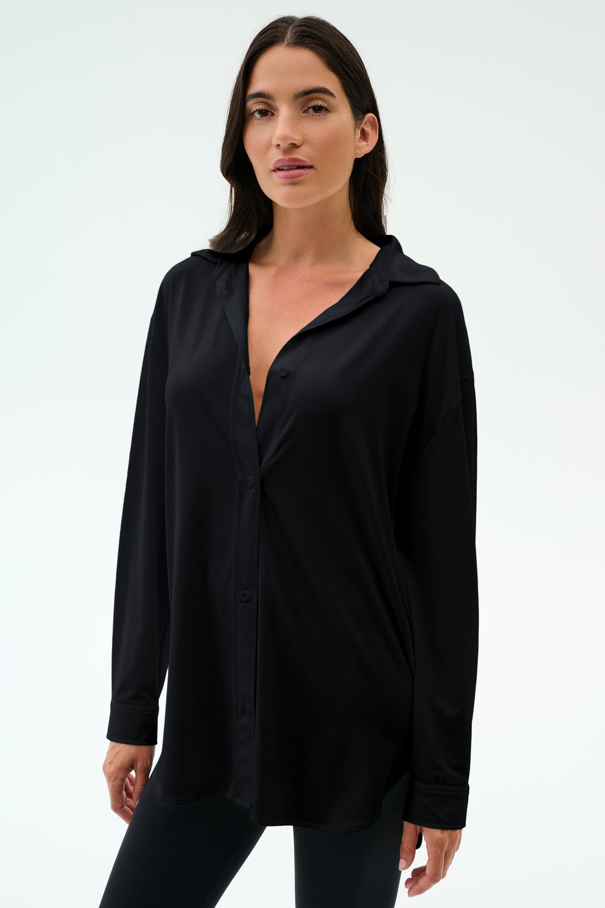 Splits59 Kate Airweight Lite Button Down in White