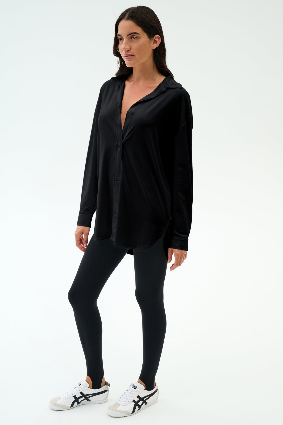 Splits59 Kate Airweight Lite Button Down in White