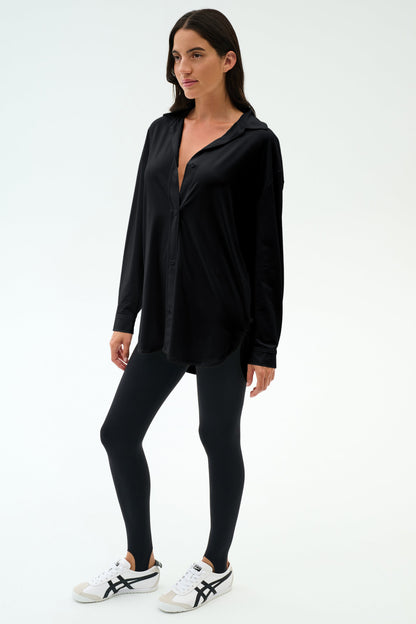 Splits59 Kate Airweight Lite Button Down in White