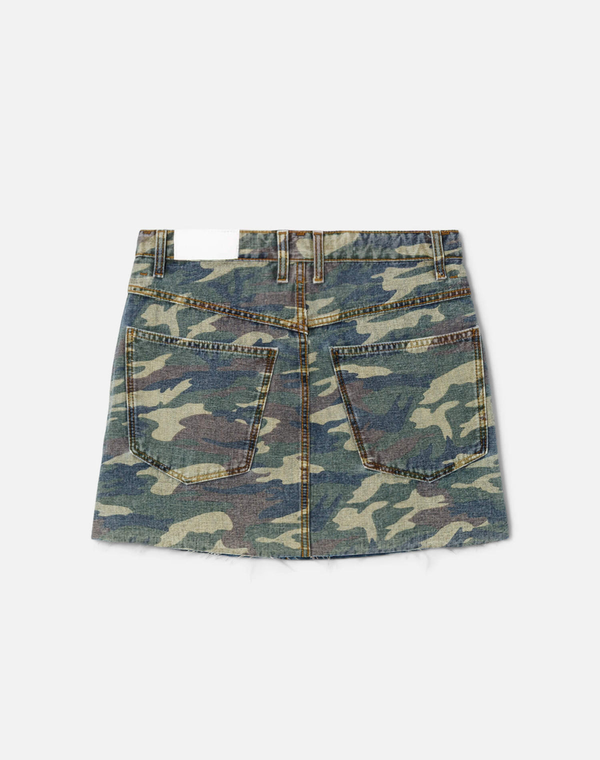 RE/DONE Surplus Rewind Skirt in Thunderstruck
