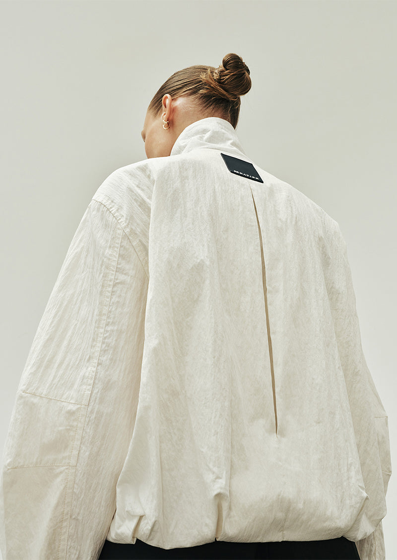 P.E Nation Universal Jacket in Whisper White Cream
