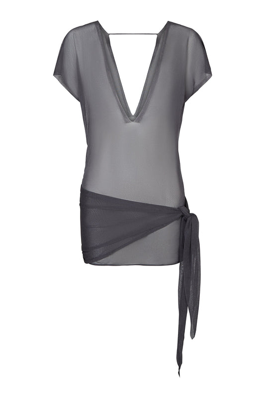 Tropic of C Karoo Sarong Dress in Slate