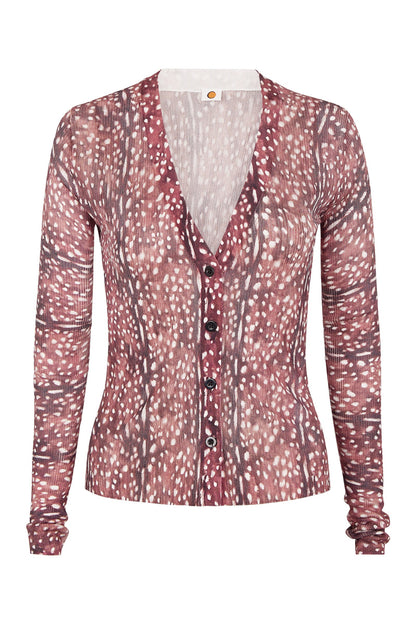 Tropic of C Paloma Cardigan in Golden Fawn