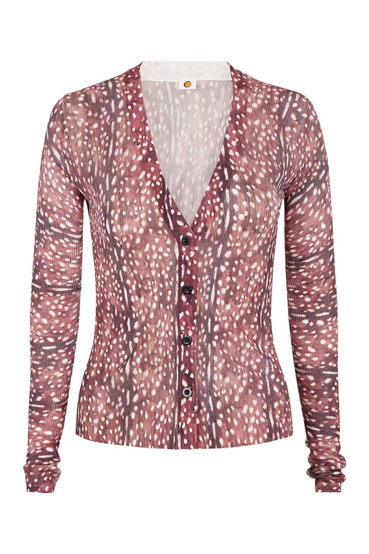 Tropic of C Paloma Cardigan in Golden Fawn