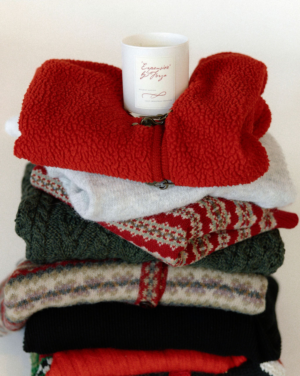 'EXPENSIVE' Holiday Edition: Ugly Christmas Sweater Candle