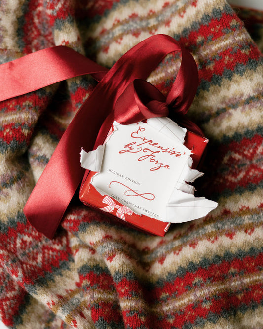 'EXPENSIVE' Holiday Edition: Ugly Christmas Sweater Candle