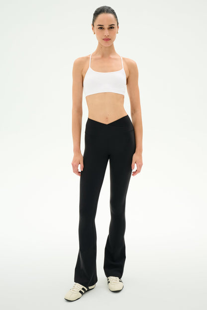 Splits59 Raquel Crossover Supplex Flare in Black