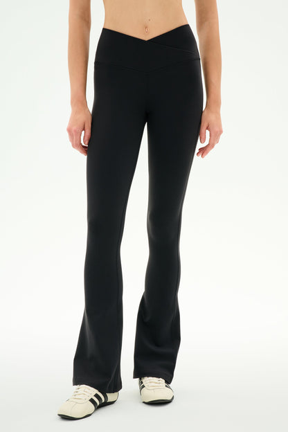 Splits59 Raquel Crossover Supplex Flare in Black