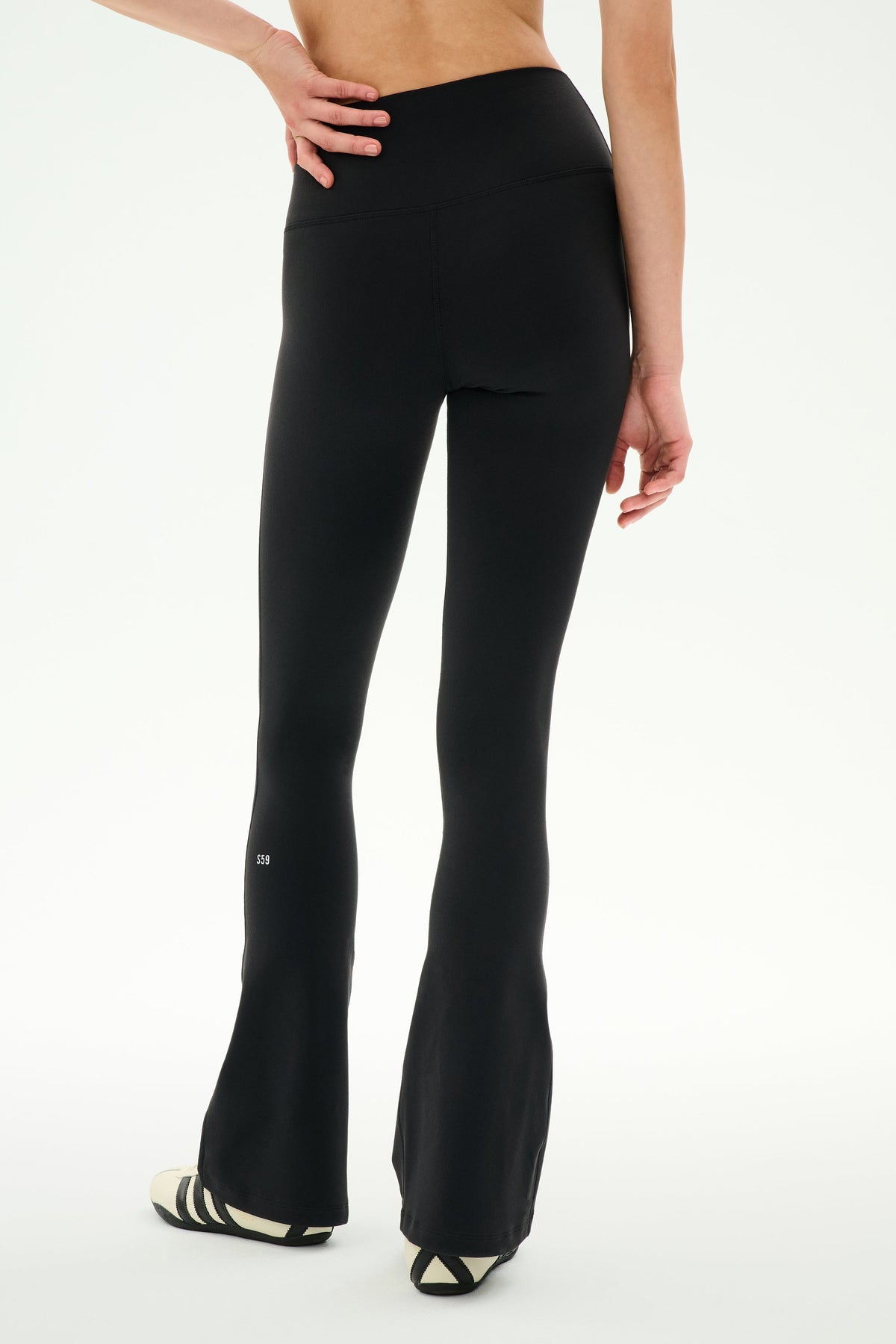 Splits59 Raquel Crossover Supplex Flare in Black