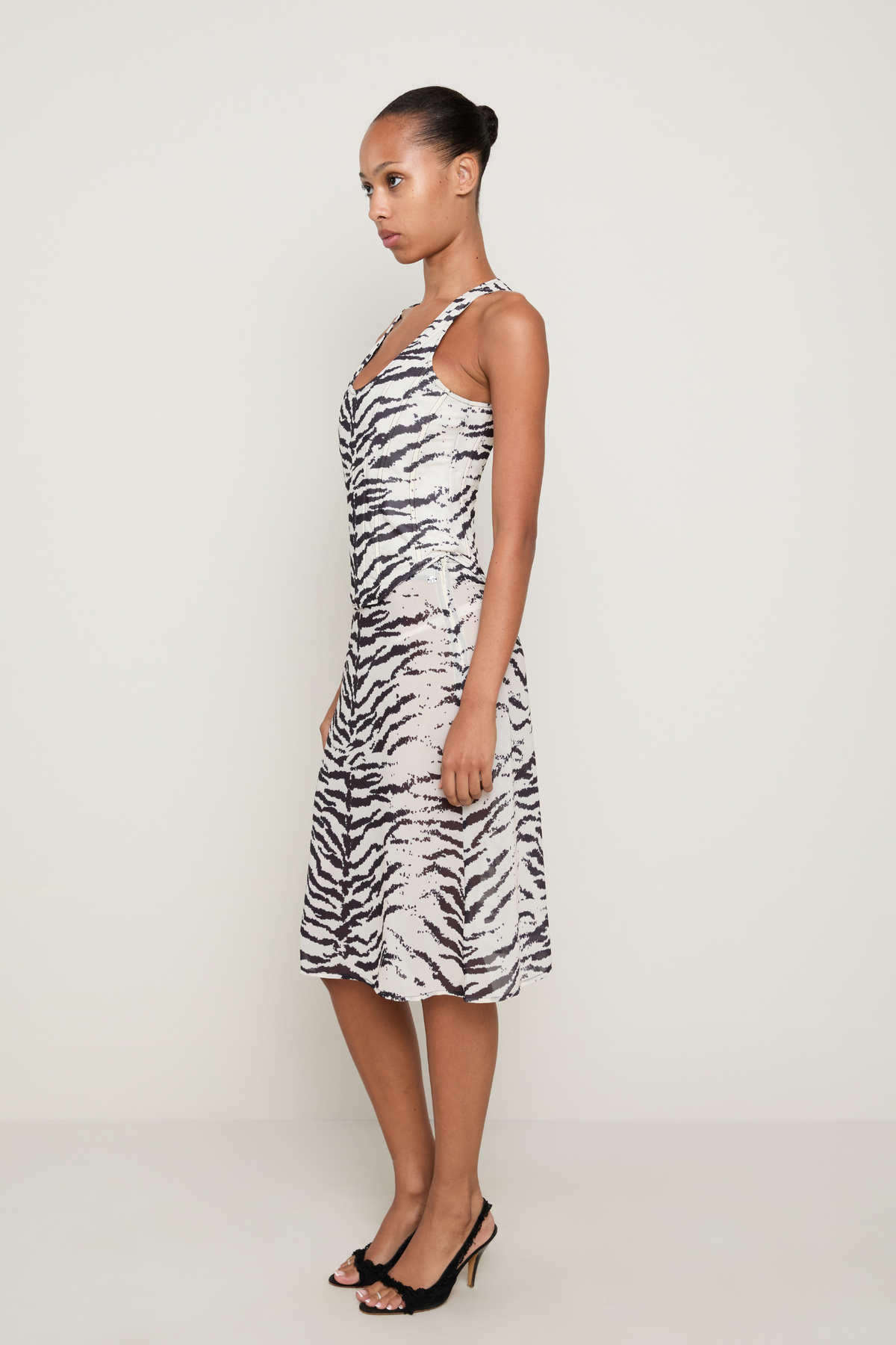 Miaou Aimee Skirt in Tiger Print