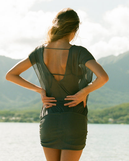 Tropic of C Karoo Sarong Dress in Slate