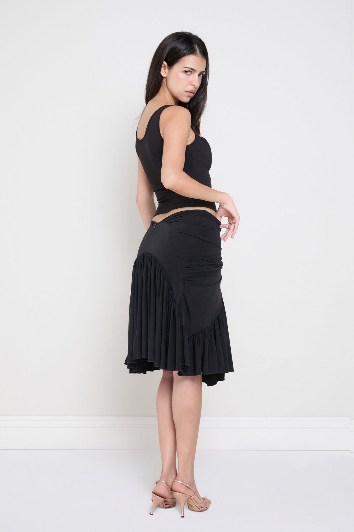 Miaou Estelle Skirt in Black