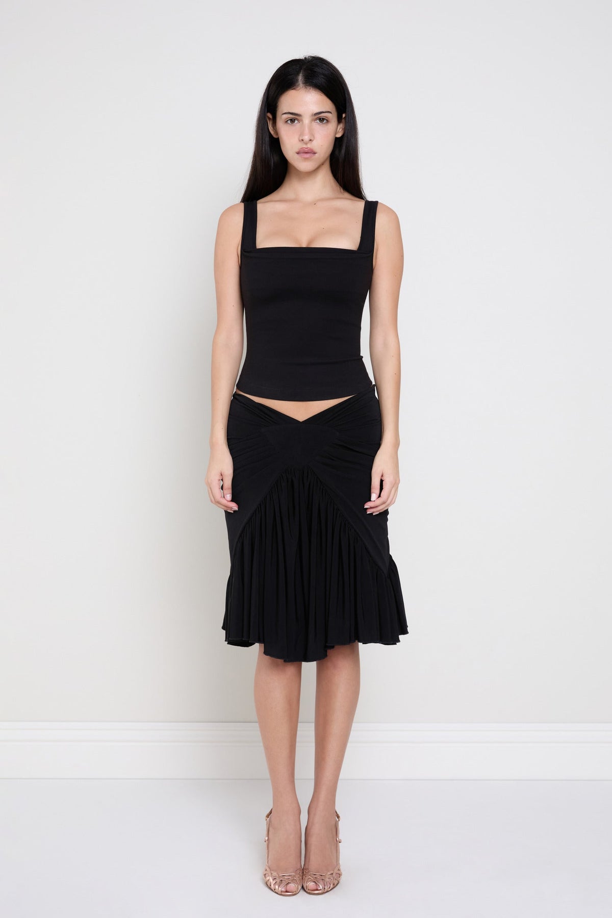 Miaou Estelle Skirt in Black
