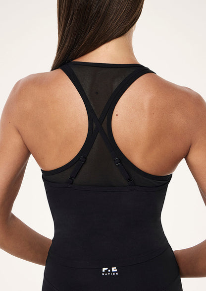 P.E Nation Fusion Tank in Black