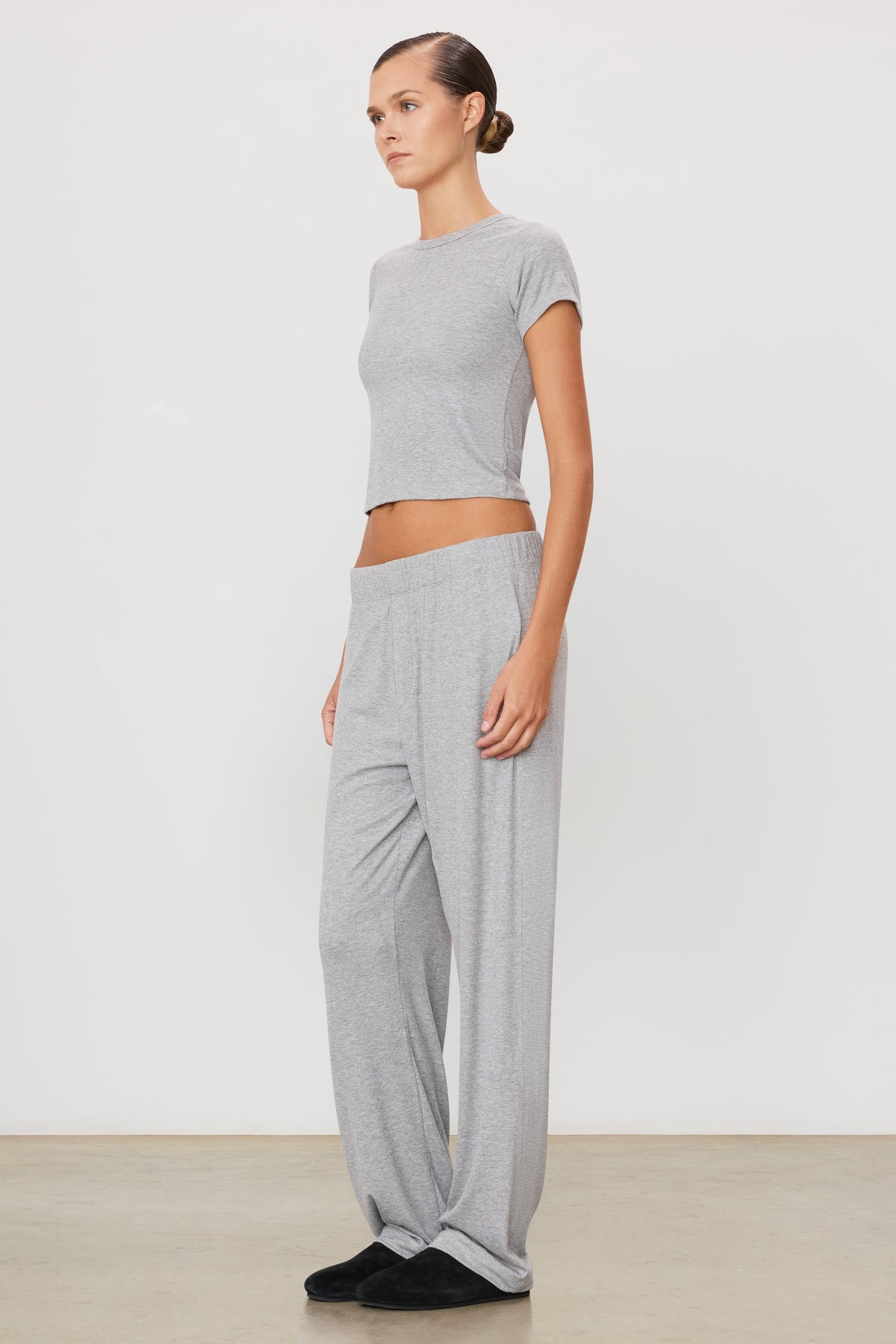 Eterne Lounge Pant in Heather Grey