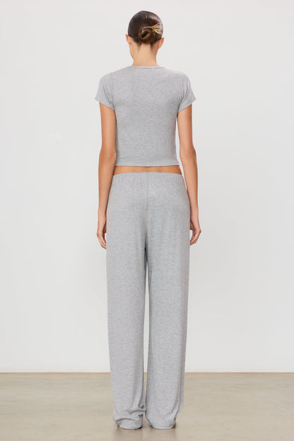 Eterne Lounge Pant in Heather Grey