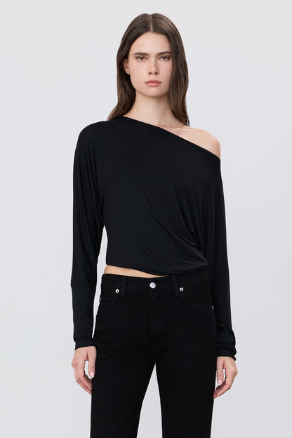 Eterne Aspen Top in Black