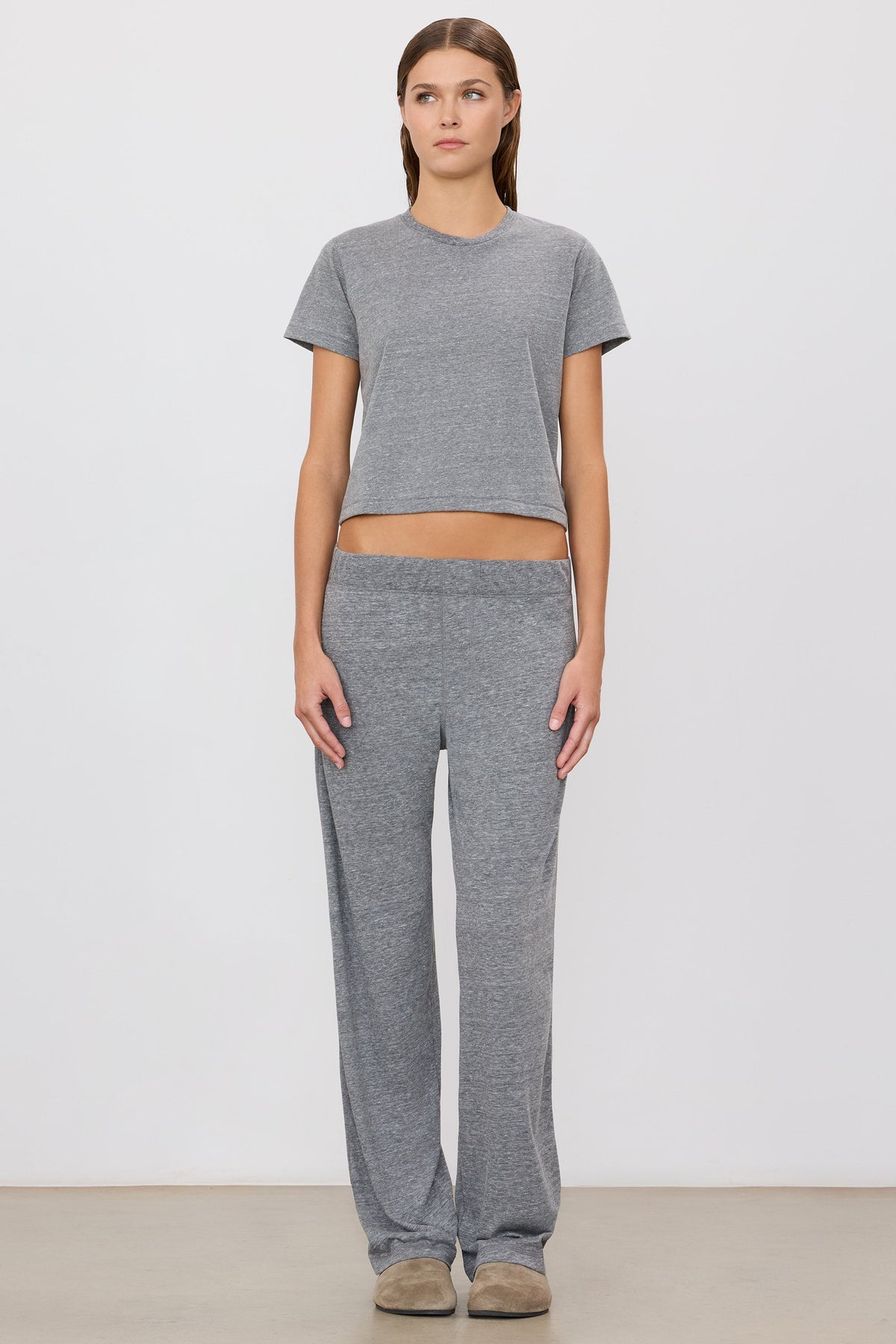 Eterne Lounge Pant in Dark Heather Grey
