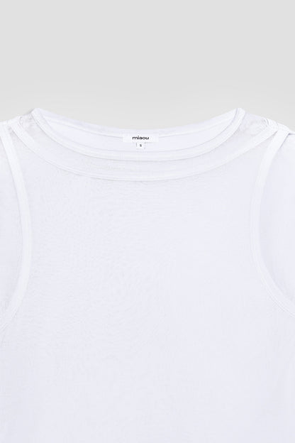 Miaou Mari Top in White