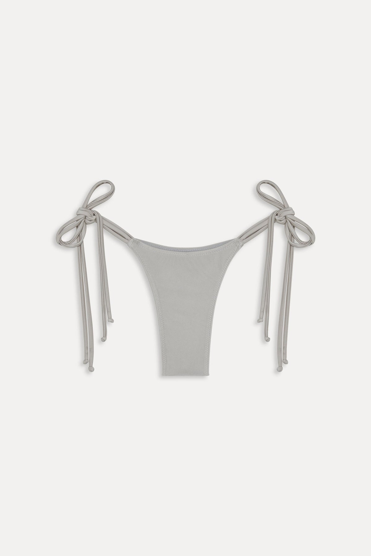 Frankie's Bikinis Mabel Satin Bikini Bottom in Moon