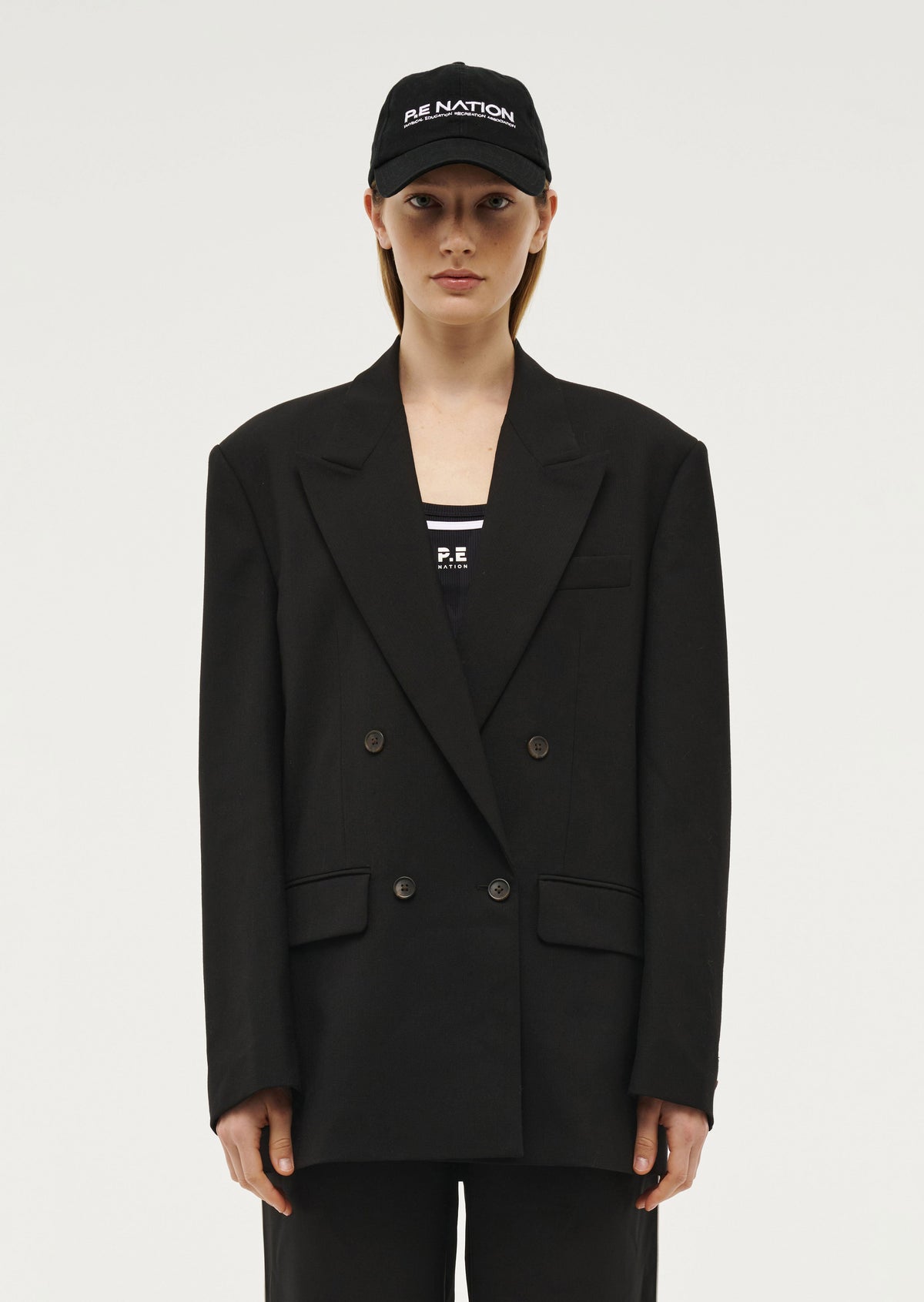 P.E Nation Tribute Blazer in Black