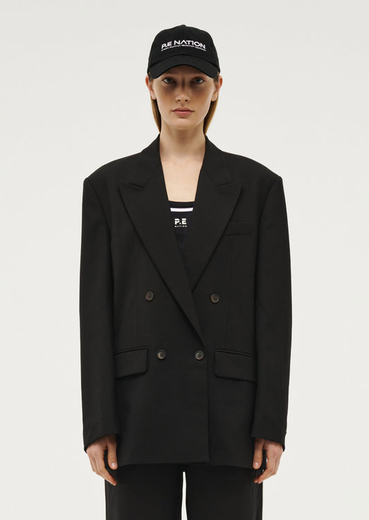 P.E Nation Tribute Blazer in Black