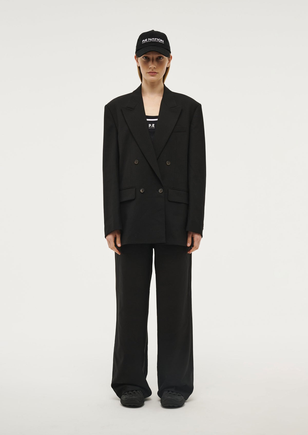 P.E Nation Tribute Blazer in Black
