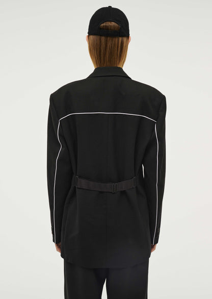 P.E Nation Tribute Blazer in Black