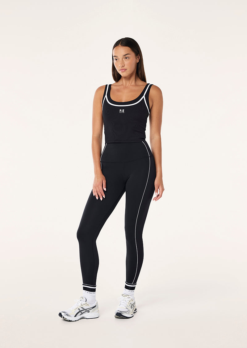 P.E Nation Quantum Full Length Legging in Black