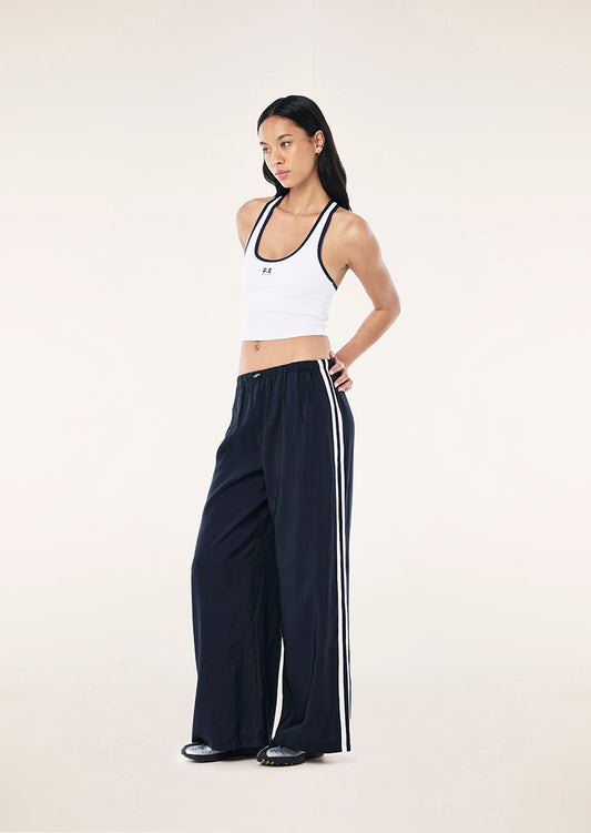 P.E Nation Revive Modal Pant in Black/Whisper White