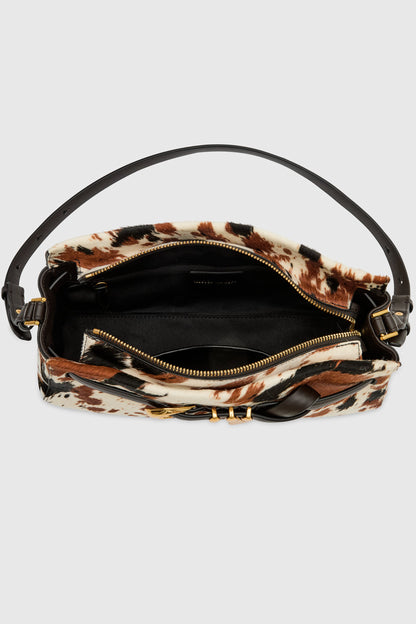 Rebecca Minkoff Miller Shoulder Bag in Chestnut/Fondant