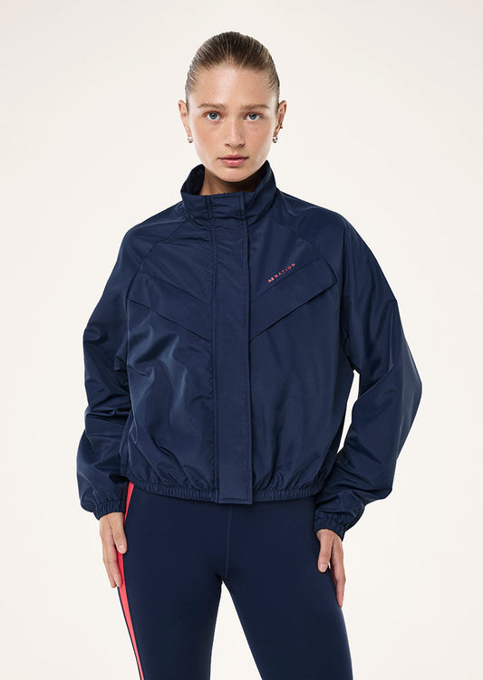 P.E Nation Shield Jacket in Dark Navy