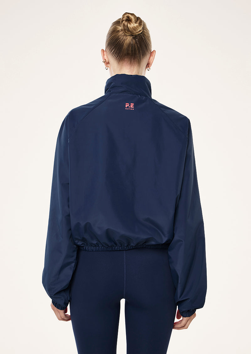 P.E Nation Shield Jacket in Dark Navy