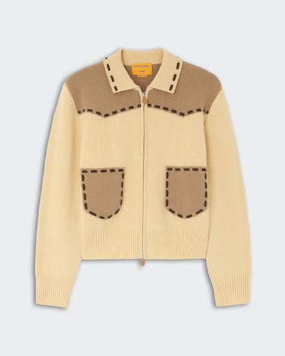Guest in Residence Saddle Up! Jacket in Butter / Camel