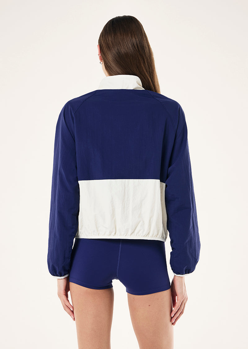 P.E Nation Technique Spray Jacket in Bright Navy