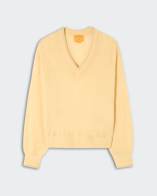 Guest in Residence The Airy V in Butter/Camel