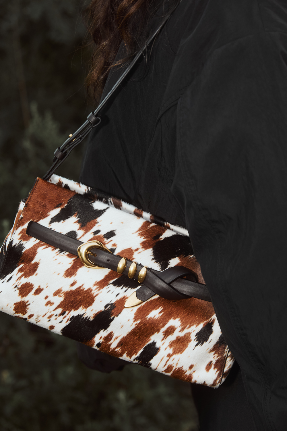 Rebecca Minkoff Miller Shoulder Bag in Chestnut/Fondant