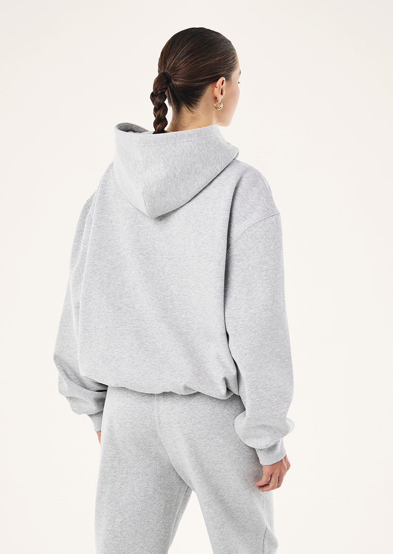 P.E Nation Voltage Hoodie in Mid Grey Marle