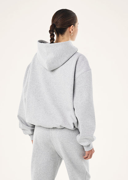 P.E Nation Voltage Hoodie in Mid Grey Marle