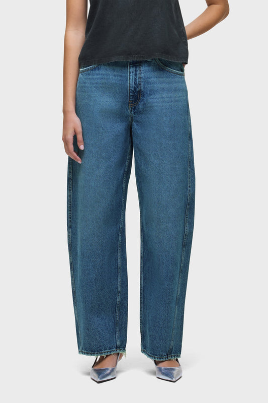Hudson Bailey Relaxed Barrel Jean in Set Sail