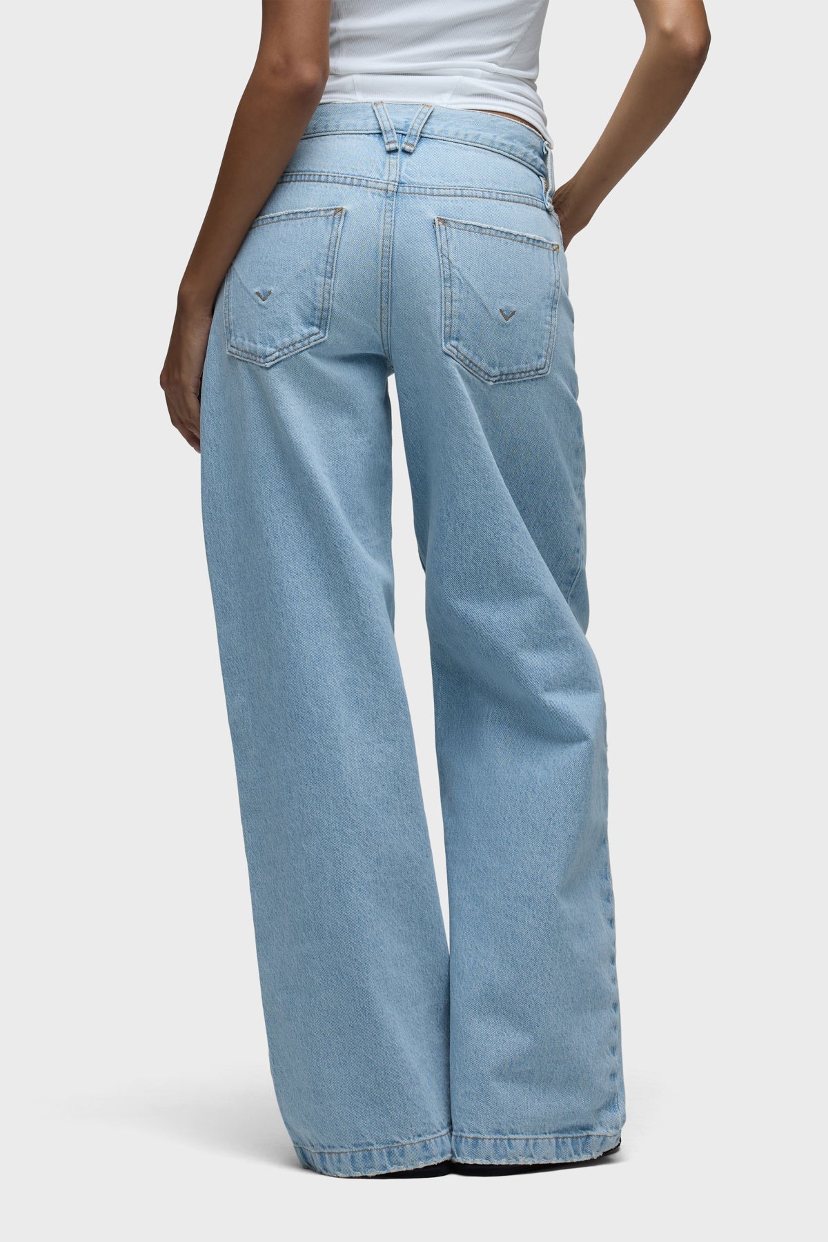 Hudson Rylee Loose Straight Pant in Vintage Day